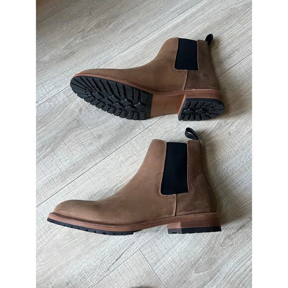 NEW Nisolo everyday Marco Chelsea Boot tobacco brown  Mens size 9.5 main image 10